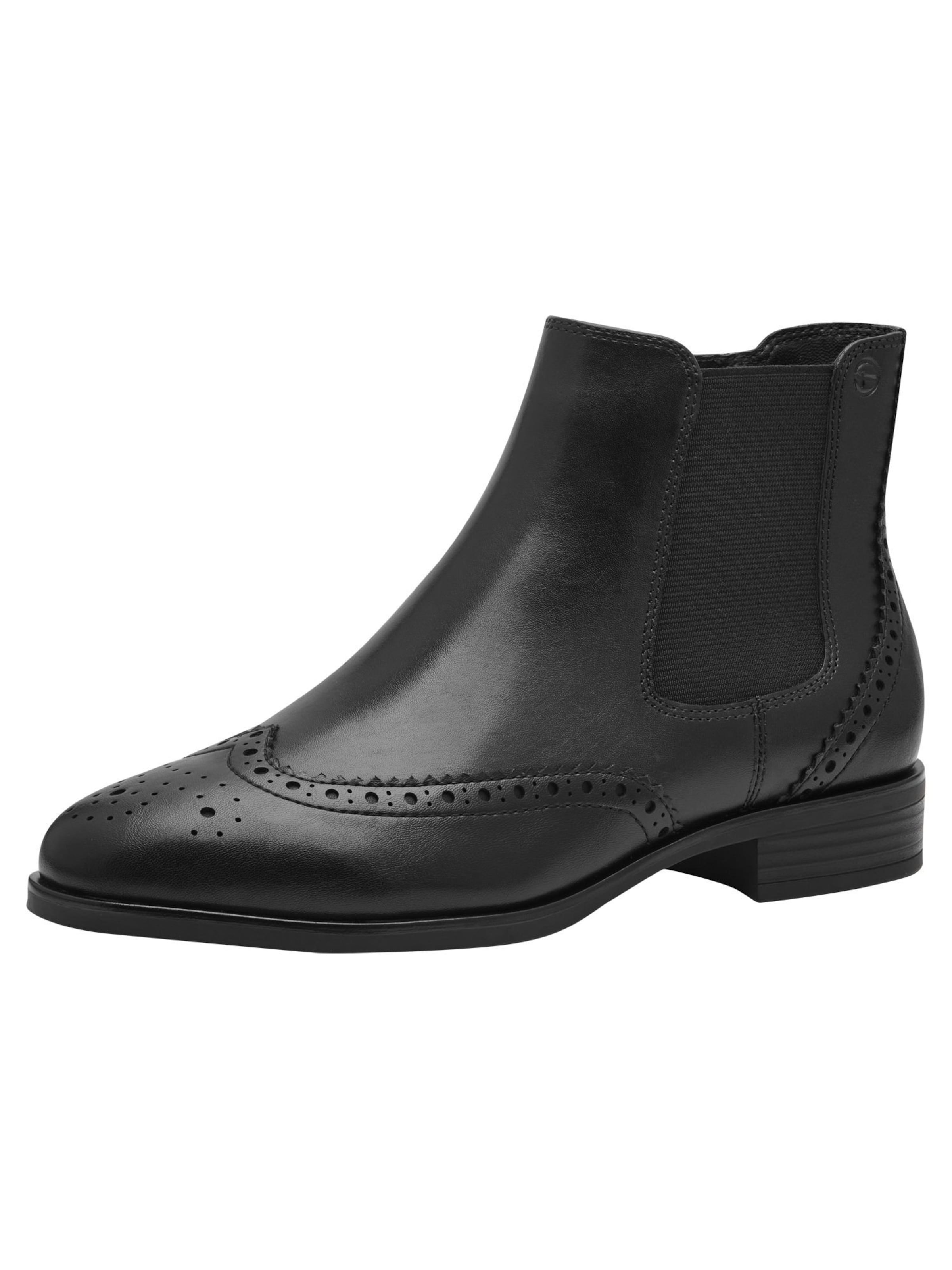 Tamaris Chelsea boots in Black: front