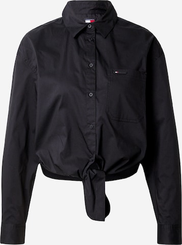 TOMMY HILFIGER Bluse in Schwarz: predná strana