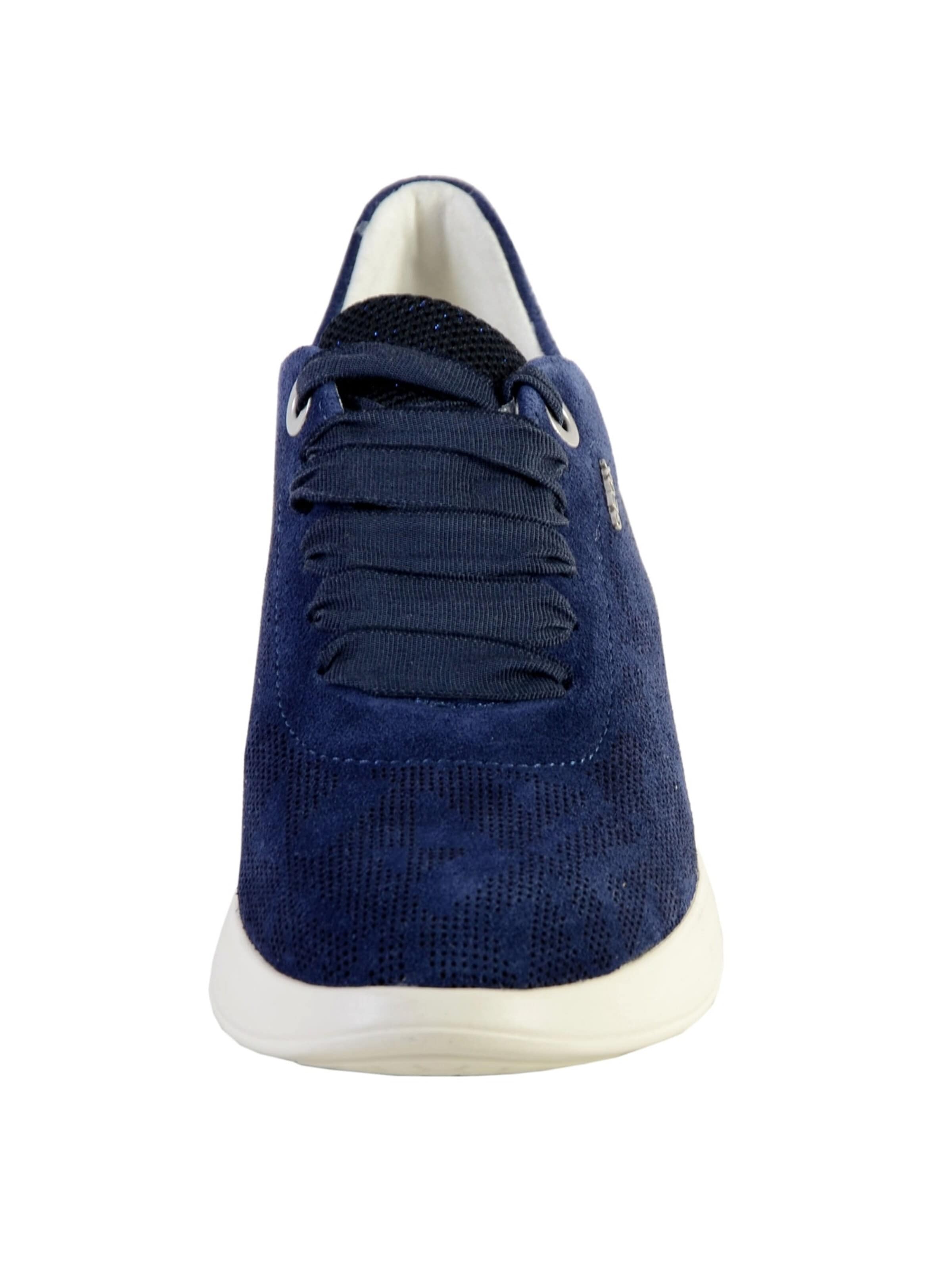 GEOX - Calzado deportivo con cordones en azul