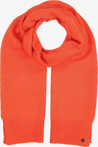 FRAAS Schal in Orange: Vorderseite