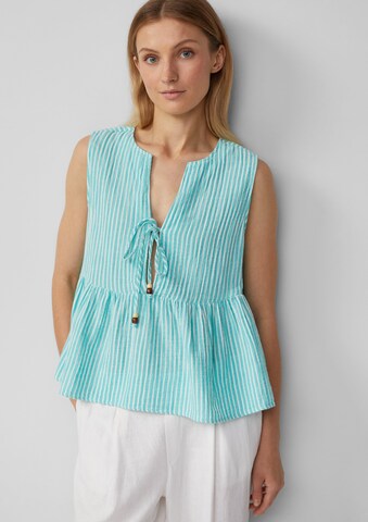 s.Oliver Blouse in Green: front
