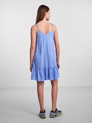 PIECES Summer Dress 'Laura' in Blue