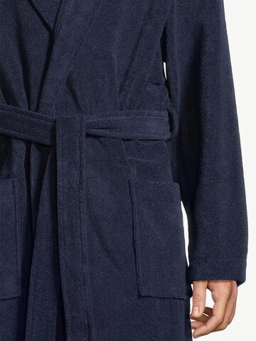 SEIDENSTICKER Long Bathrobe 'Loungewear' in Blue