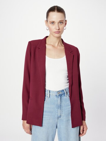 SOAKED IN LUXURY - Blazer 'Shirley' em roxo: frente