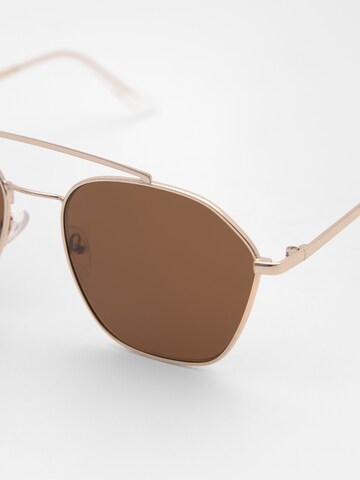 Pull&Bear Sonnenbrille in Braun