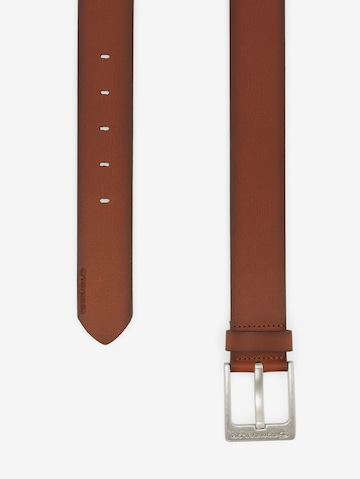 TOM TAILOR Belt 'CALVIN' in Brown