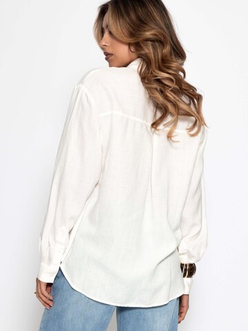 SASSYCLASSY Bluse‌‌‌‌ in Weiß