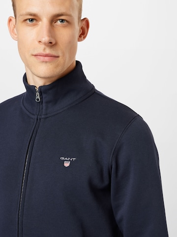 GANT Zip-Up Hoodie in Blue