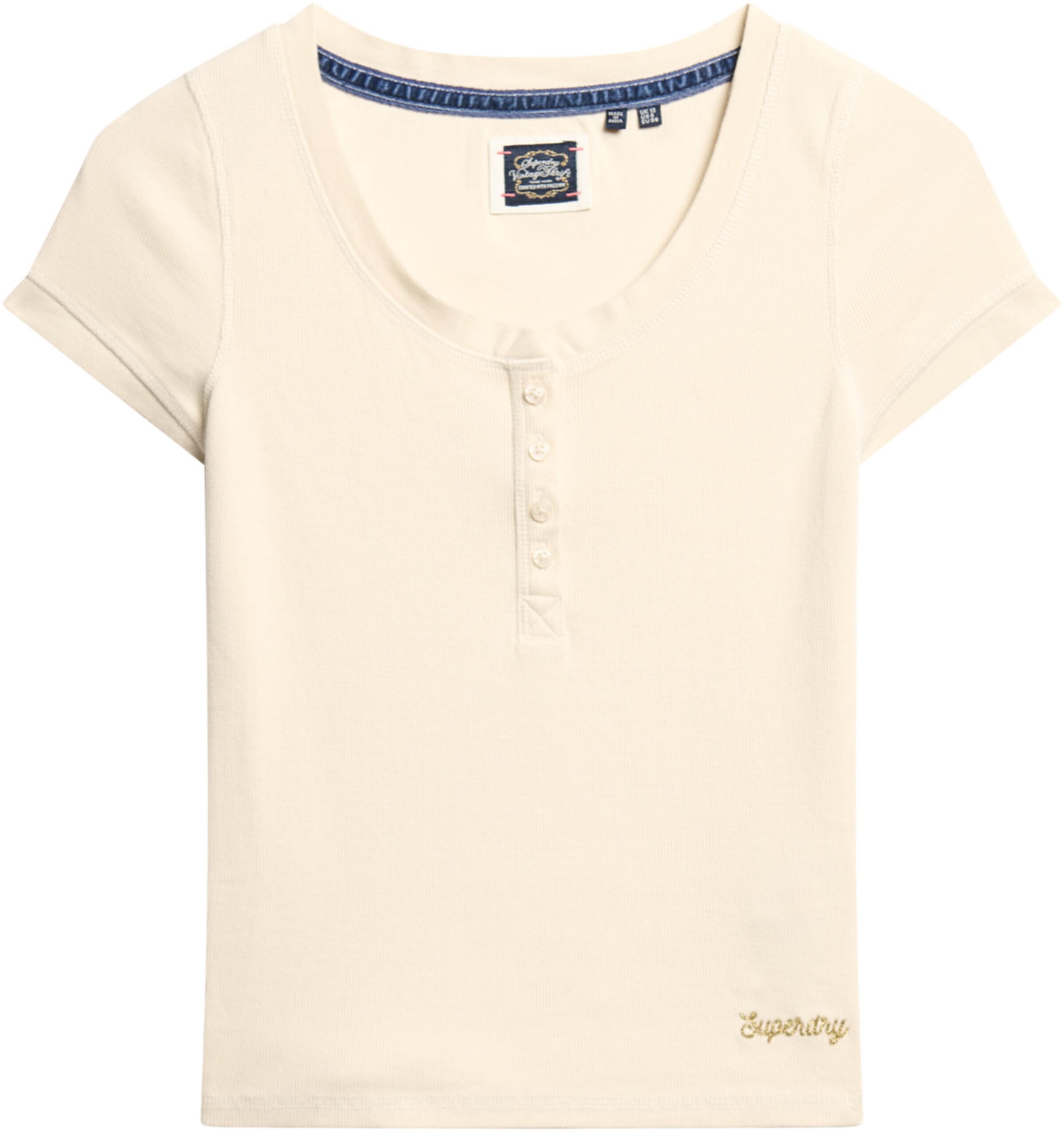 Superdry & Co Shirt 'Essential' in Beige: front