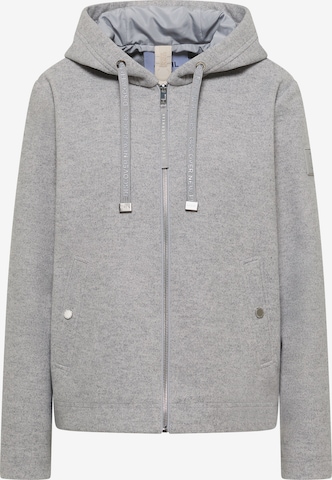 CECIL Sweatjacke in Grau: Vorderseite