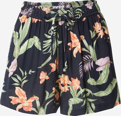 ROXY Hlače 'LEKEITIO BREAK' u svijetlozelena / lila / narančasta / crna, Pregled proizvoda