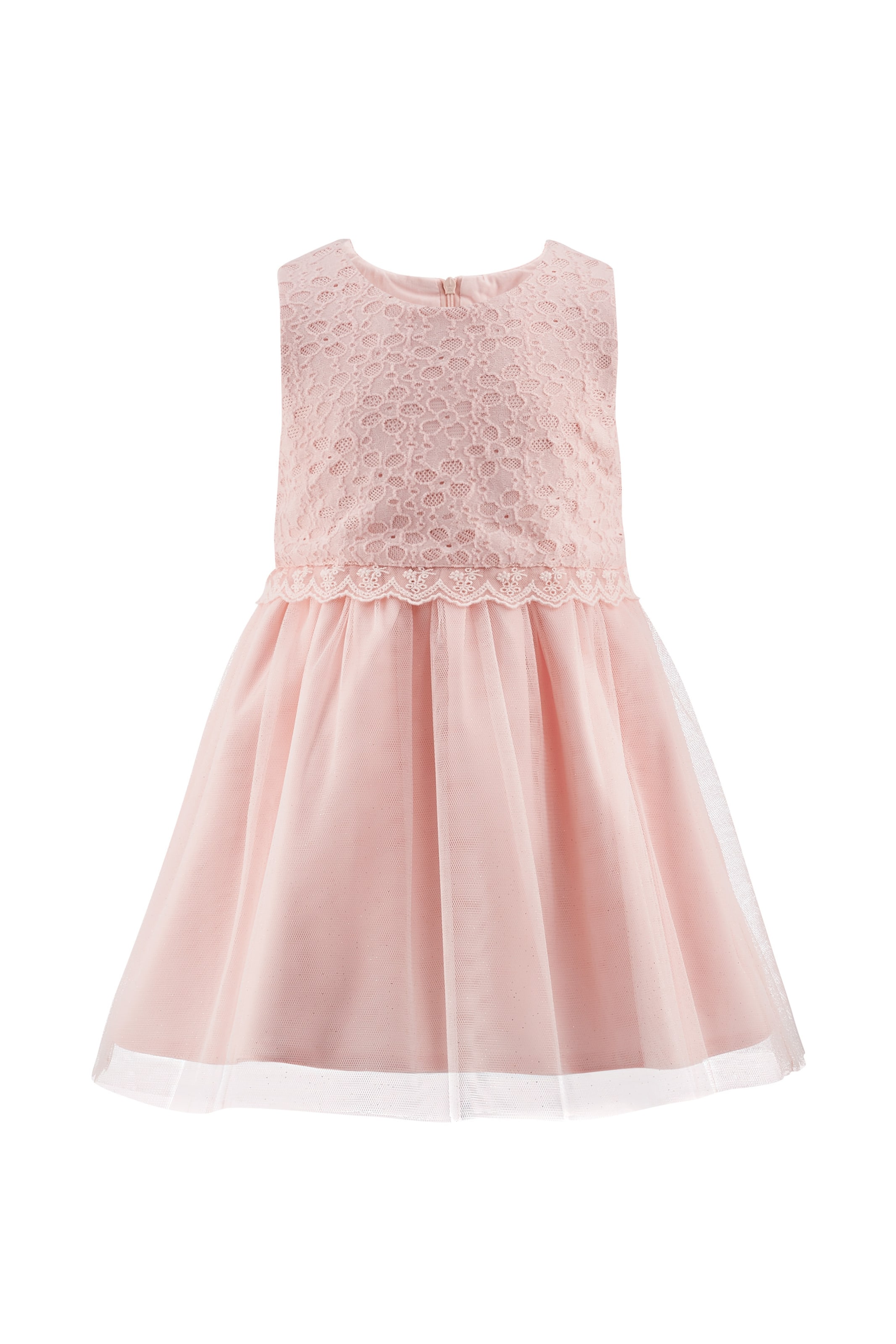 happy girls Klänning i rosa: framsida