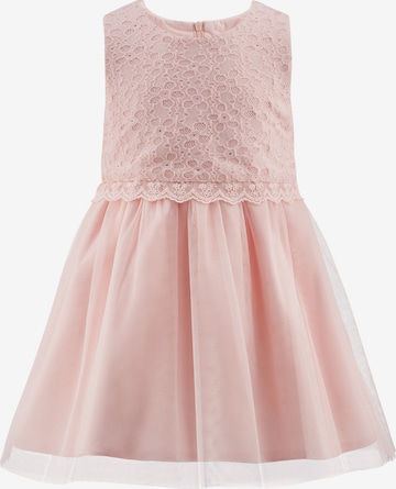 happy girls Mekko värissä vaaleanpunainen: etupuoli