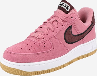 Sneaker bassa 'Air Force 1' Nike Sportswear di colore marrone / rosa chiaro / nero, Visualizzazione prodotti