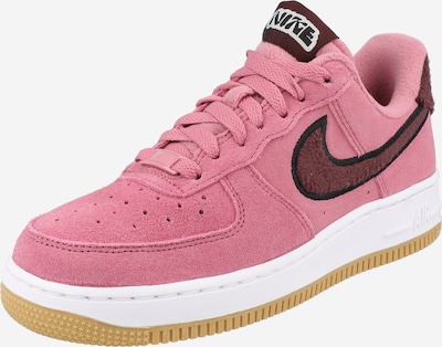 Nike Sportswear Trampki niskie 'Air Force 1' w kolorze brązowy / jasnoróżowy / czarnym, Podgląd produktu