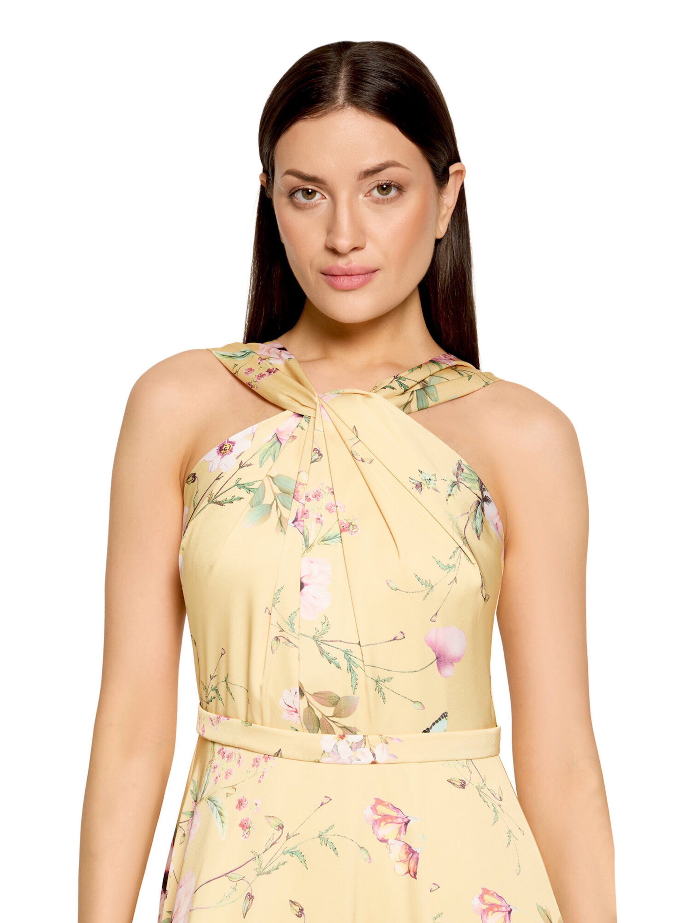 Robe de soirée Vera Mont en jaune