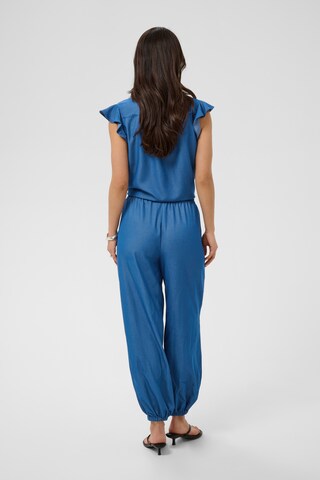 Kaffe - Tapered Pantalón bombacho 'KAAnnaline' en azul