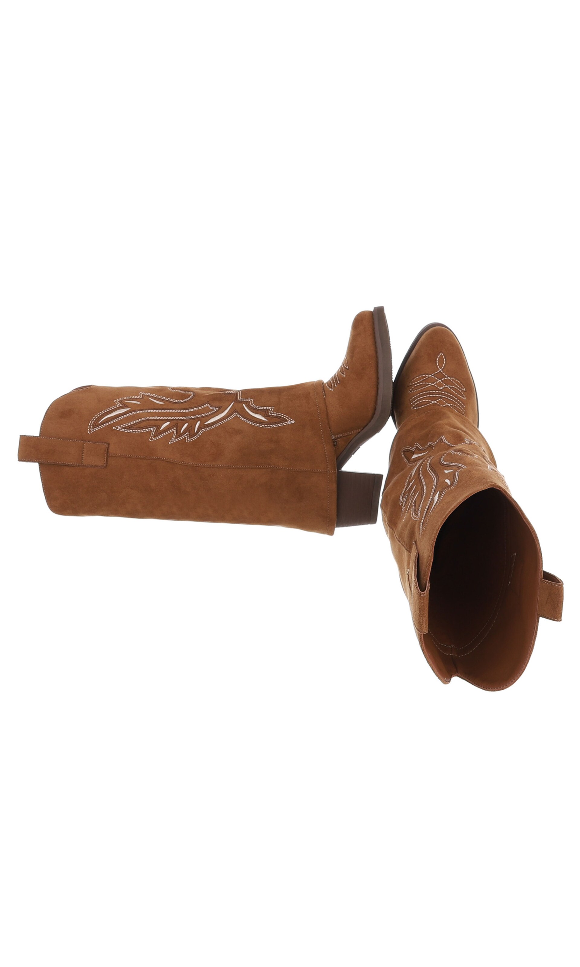 Ital-Design Cowboy Boots in Brown