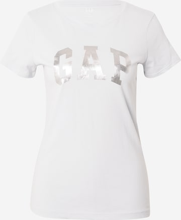 Gap Petite Skjorte 'Classic' i hvit: forside