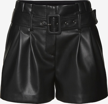 Regular Pantalon à pince LASCANA en noir : devant