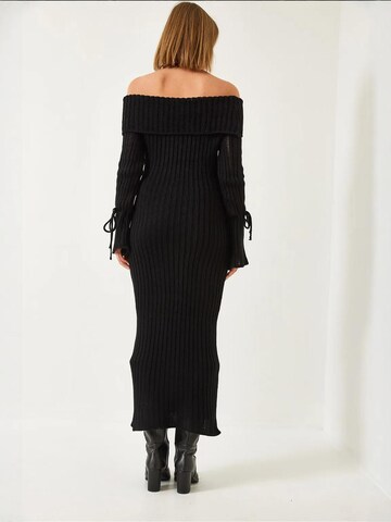 Abito in maglia di Bianco Lucci in nero