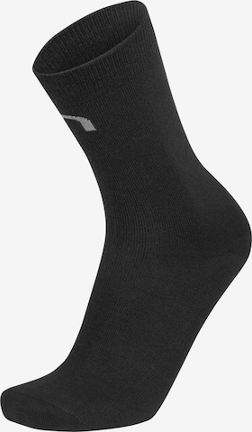 normani Knee High Socks in Black: front