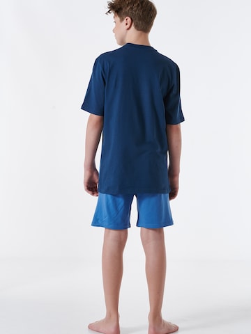 SCHIESSER Shorty ' Teens Nightwear ' in Blau