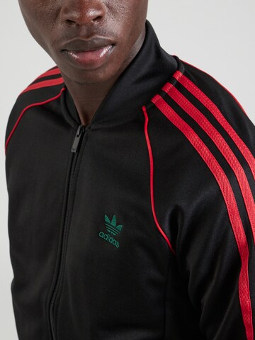 ADIDAS ORIGINALS Sweat jacket 'Adicolor Classics Sst' in Black