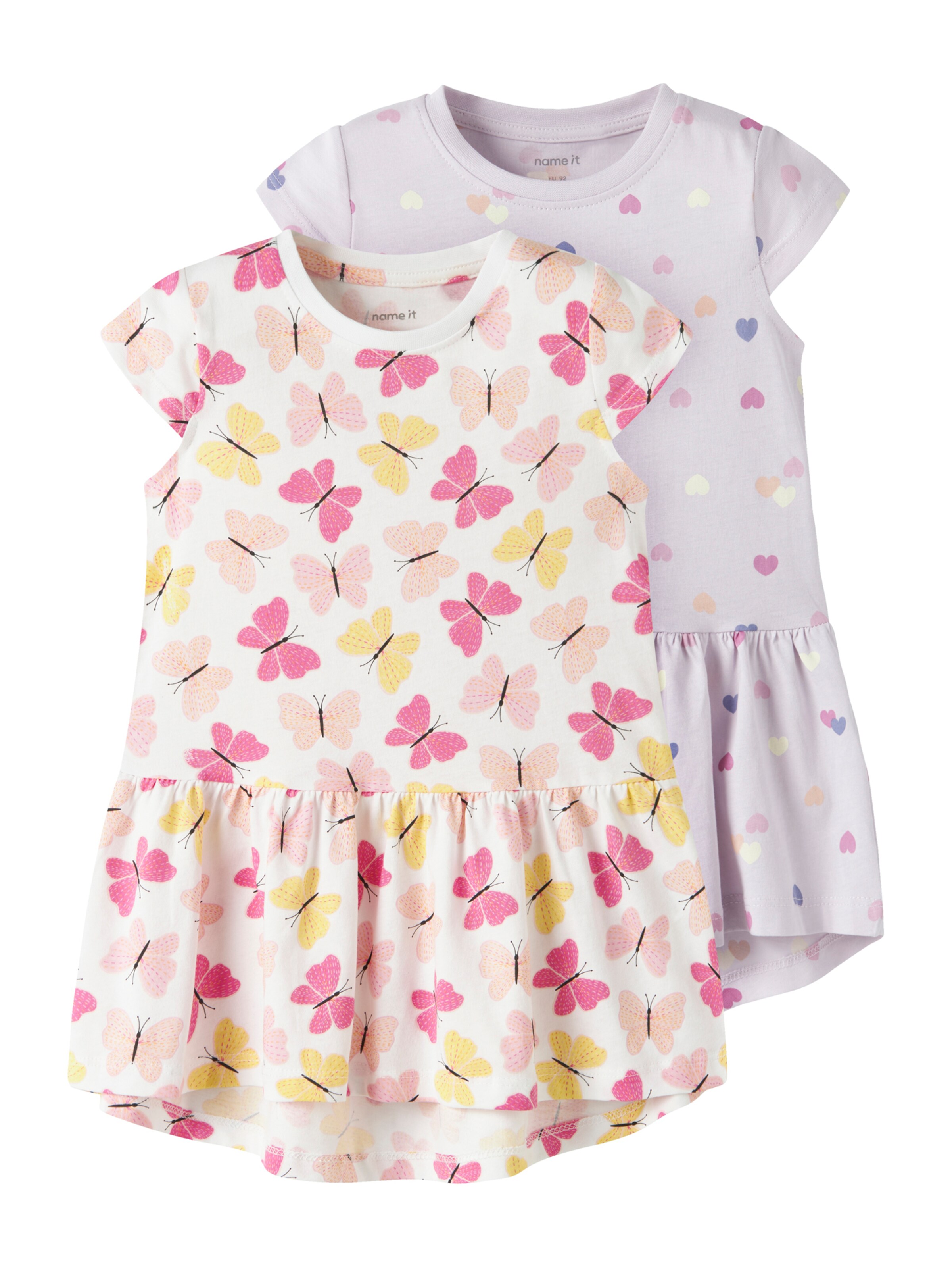 NAME IT Платье 'NMFVIGGA' в Лиловый: спереди