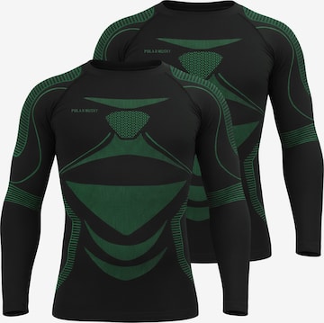 normani Base Layer in Schwarz: Vorderseite