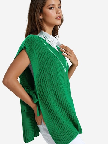 Gilet in maglia 'Pullunder' di My fashion in verde
