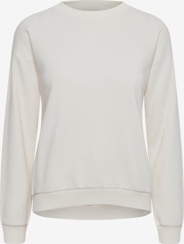 b.young Sweatshirt in White: front