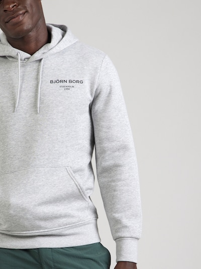 BJÖRN BORG Sport sweatshirt 'ESSENTIAL' i grå, Produktvy