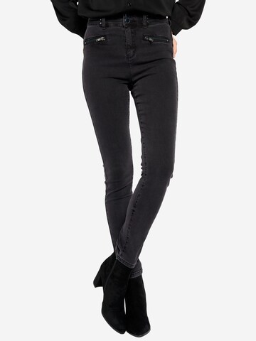 LolaLiza Slim fit Jeans in Grey: front