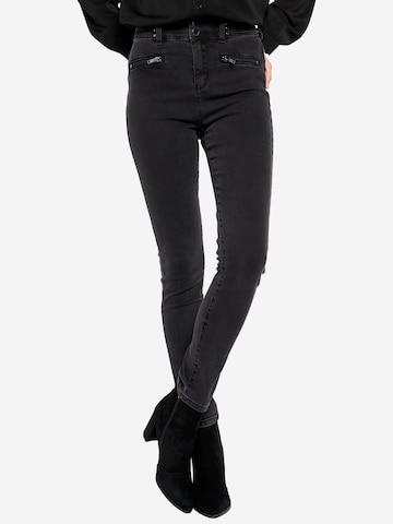 LolaLiza Slimfit Jeans in Grijs: voorkant