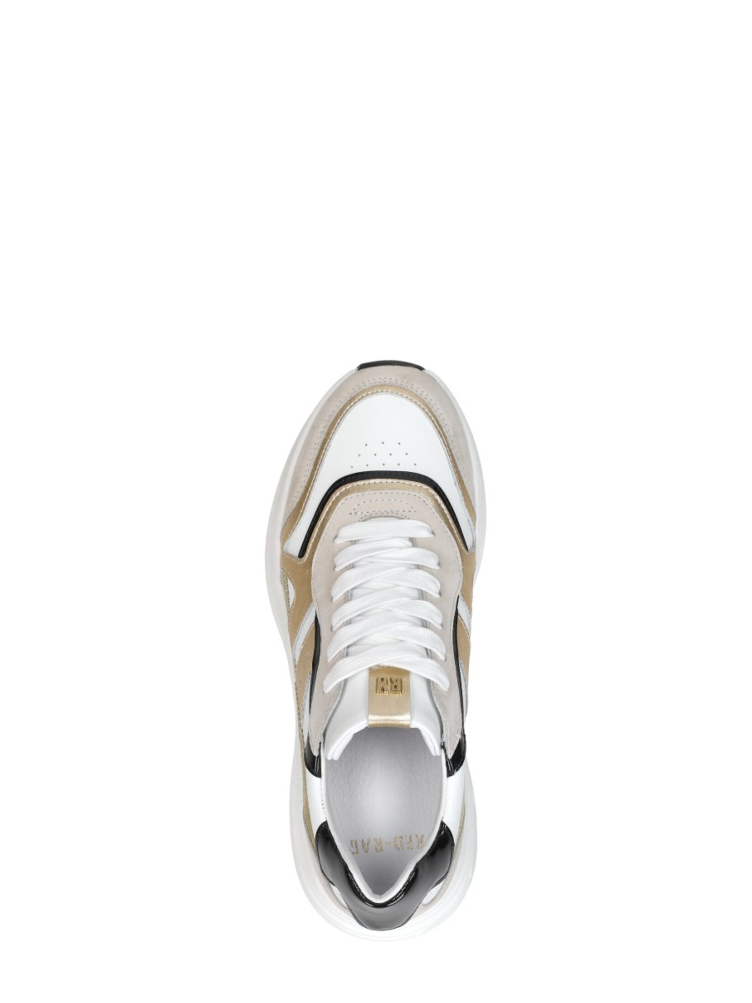 Red-Rag Sneakers 'Sneakers Laag' in Beige