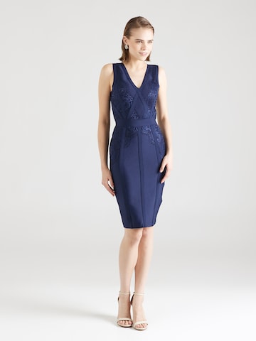 Lipsy - Vestido de tubo en azul: frente