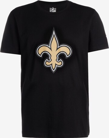 Fanatics Shirt 'NFL Crew New Orleans Saints' in Schwarz: predná strana