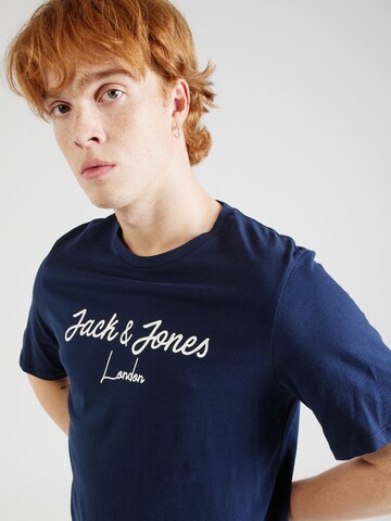 JACK & JONES قميص 'SETTLE' بلون أزرق