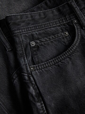 JACK & JONES Kottis Teksapüksid 'JJIAlex JJJett', värv must