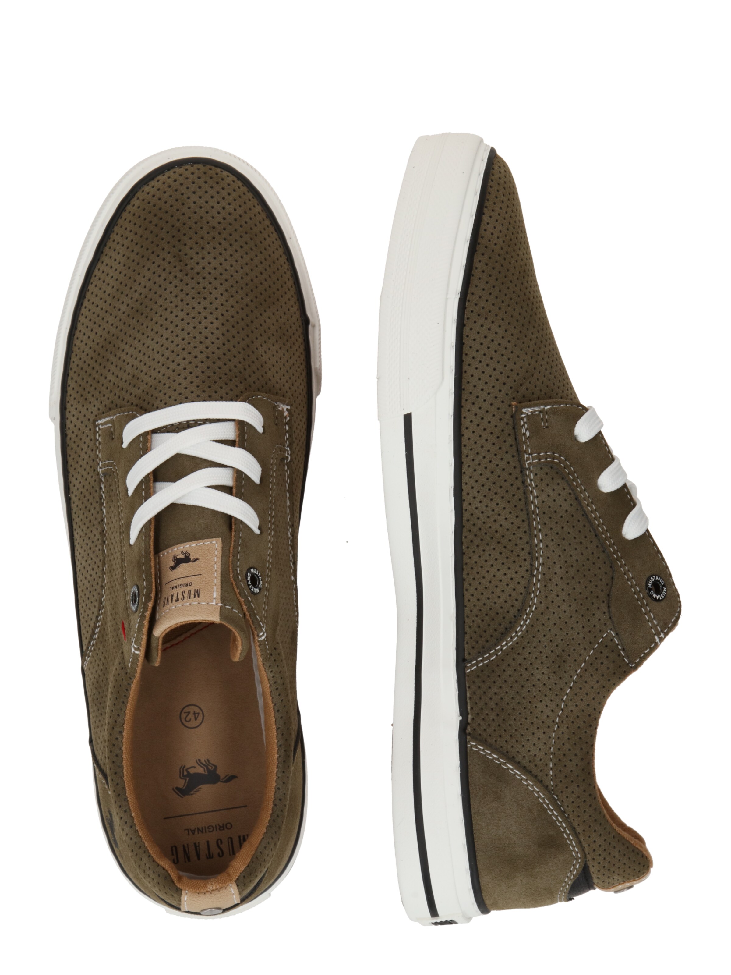 MUSTANG Madalad ketsid, värv roheline