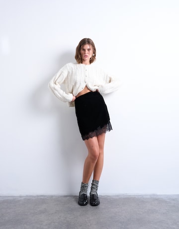 TOPSHOP Юбка 'VELLA' в Черный