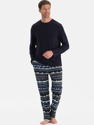 Dagi - Pijama largo en azul