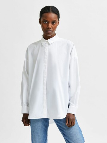 SELECTED FEMME Bluse 'Hema' i hvit: forside