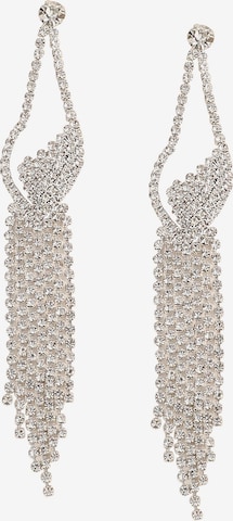 Cercei 'Bet' de la SOHI pe argintiu: față