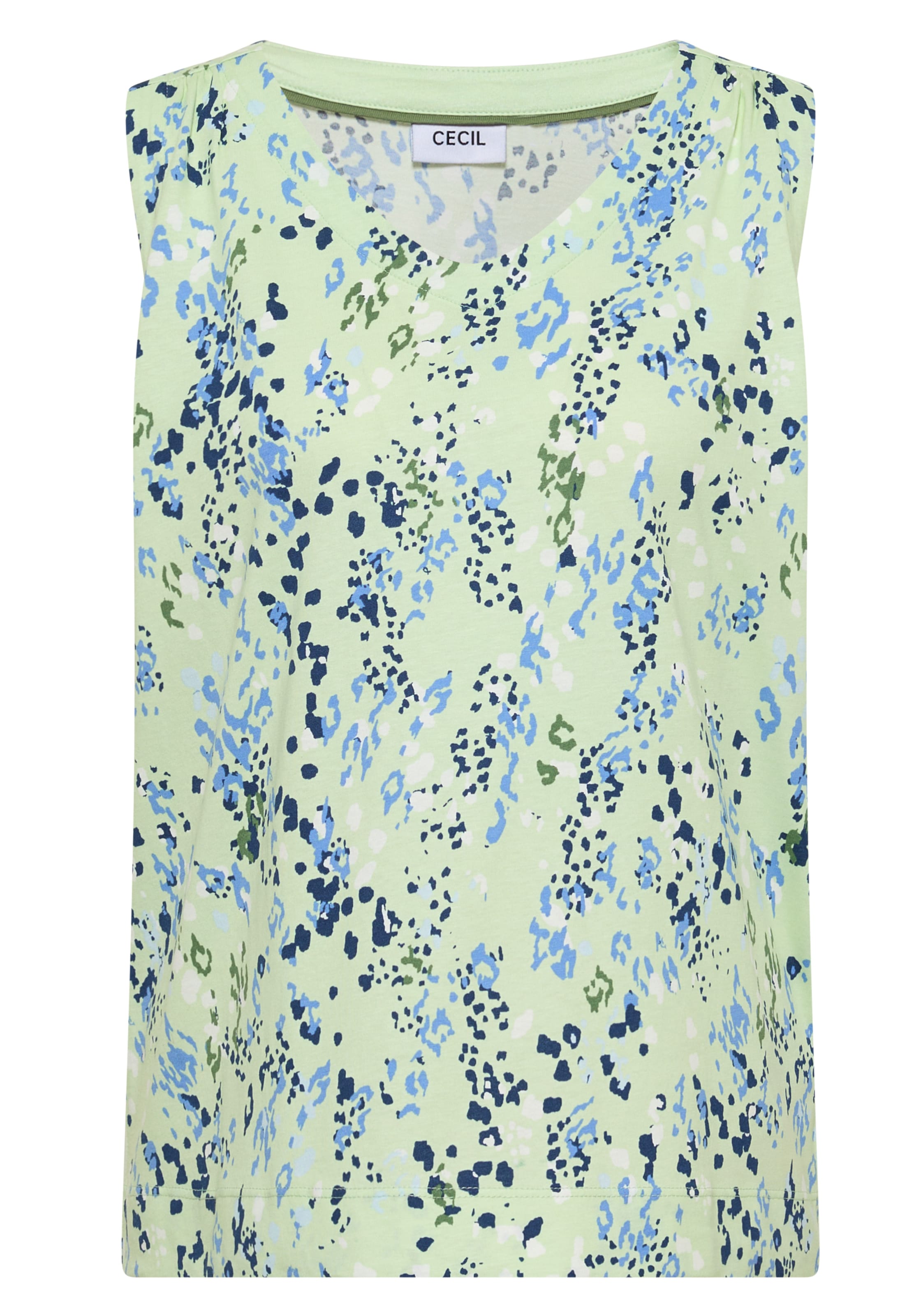 CECIL Top in Groen: voorkant