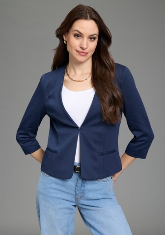 LAURA SCOTT Blazer in Blue: front
