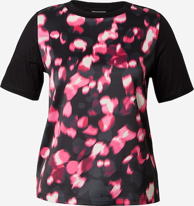 s.Oliver BLACK LABEL T-Krekls, krāsa - antracīta / rozā / melns / balts, Preces skats