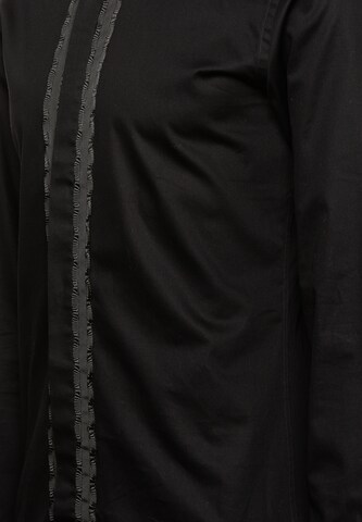 HUGO Slim Fit Hemd 'Kenno' in Schwarz
