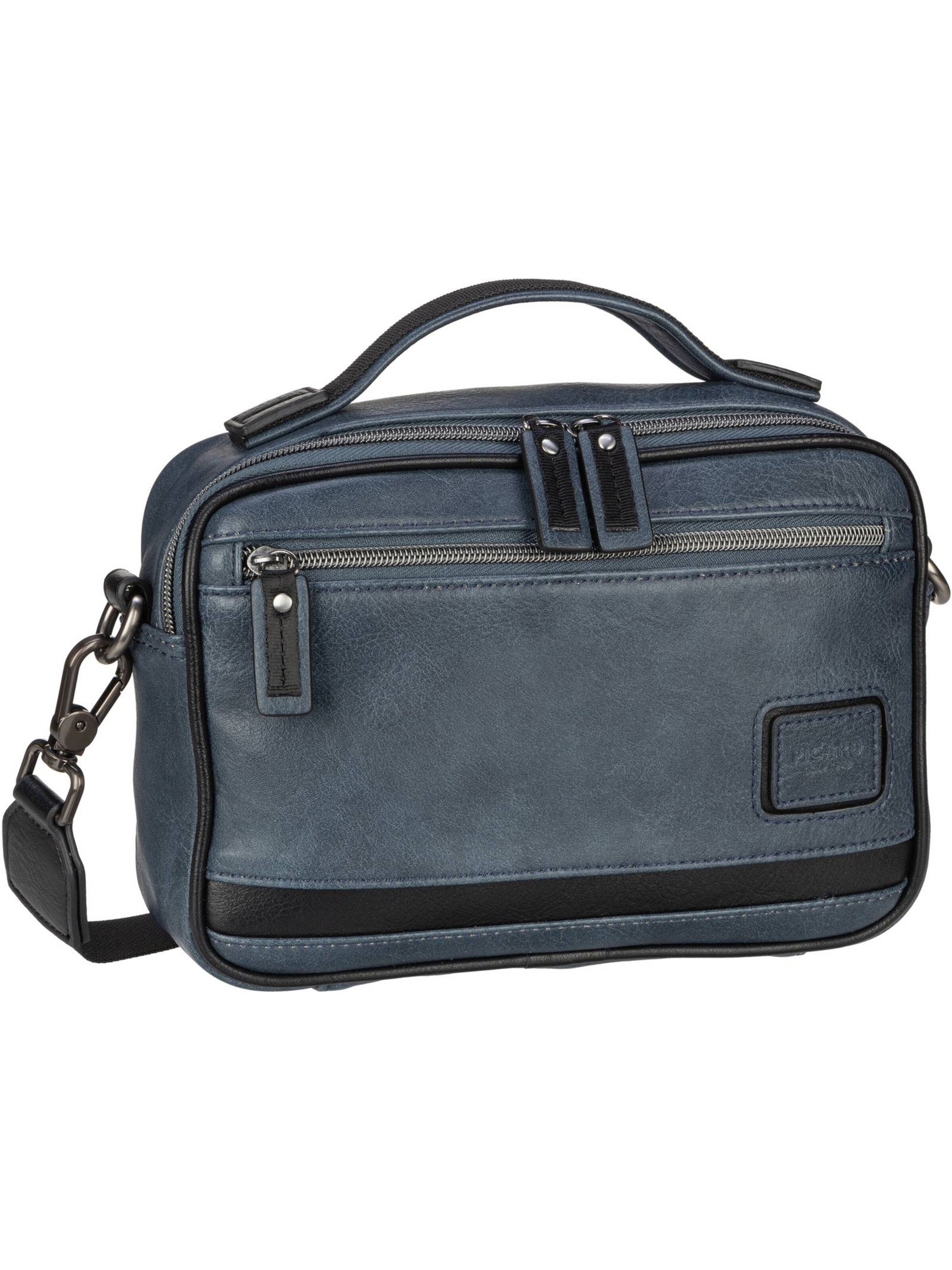 Picard Schoudertas 'Breakers' in Blauw: voorkant